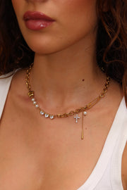 Colar Golden Charms