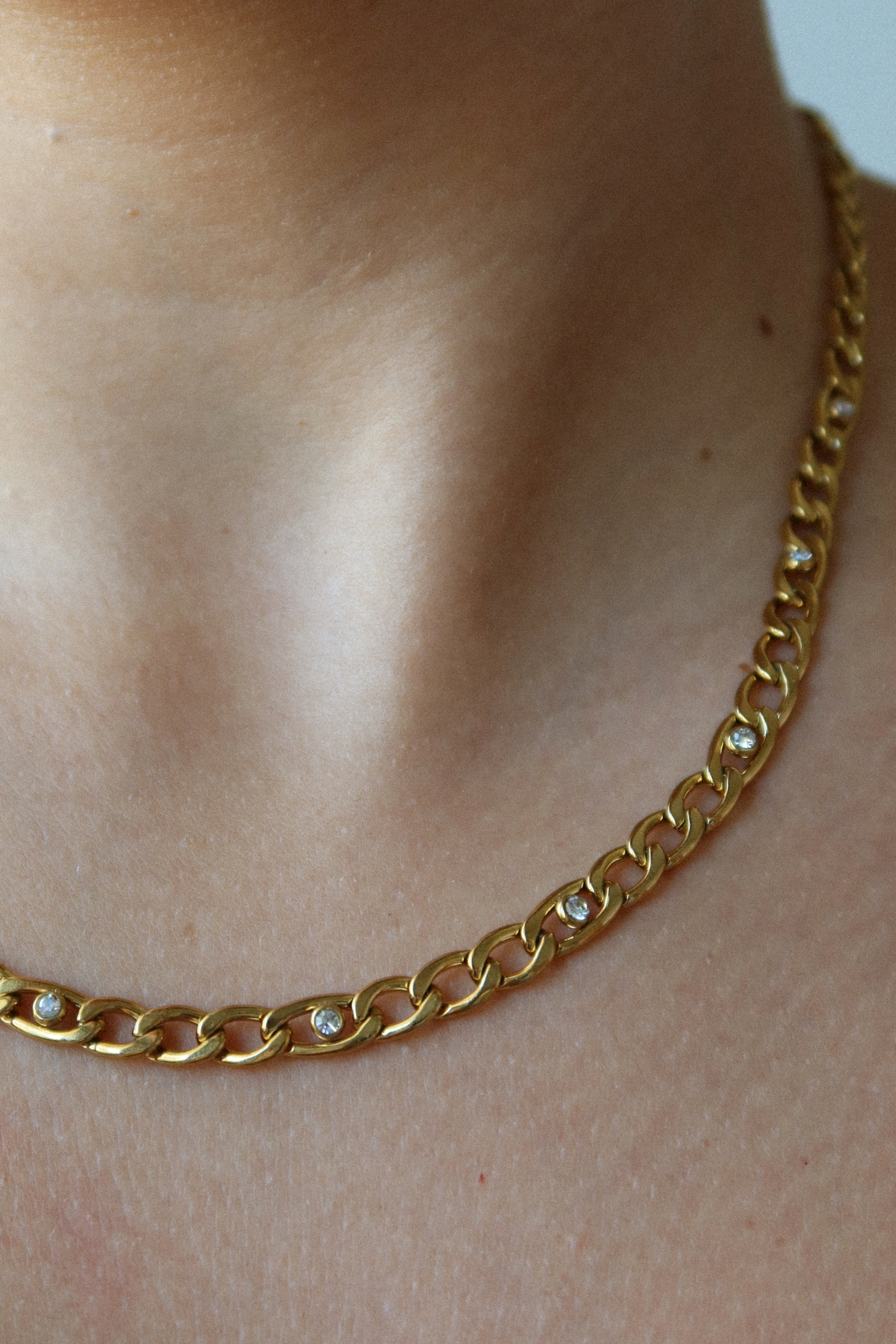 Colar Golden Link