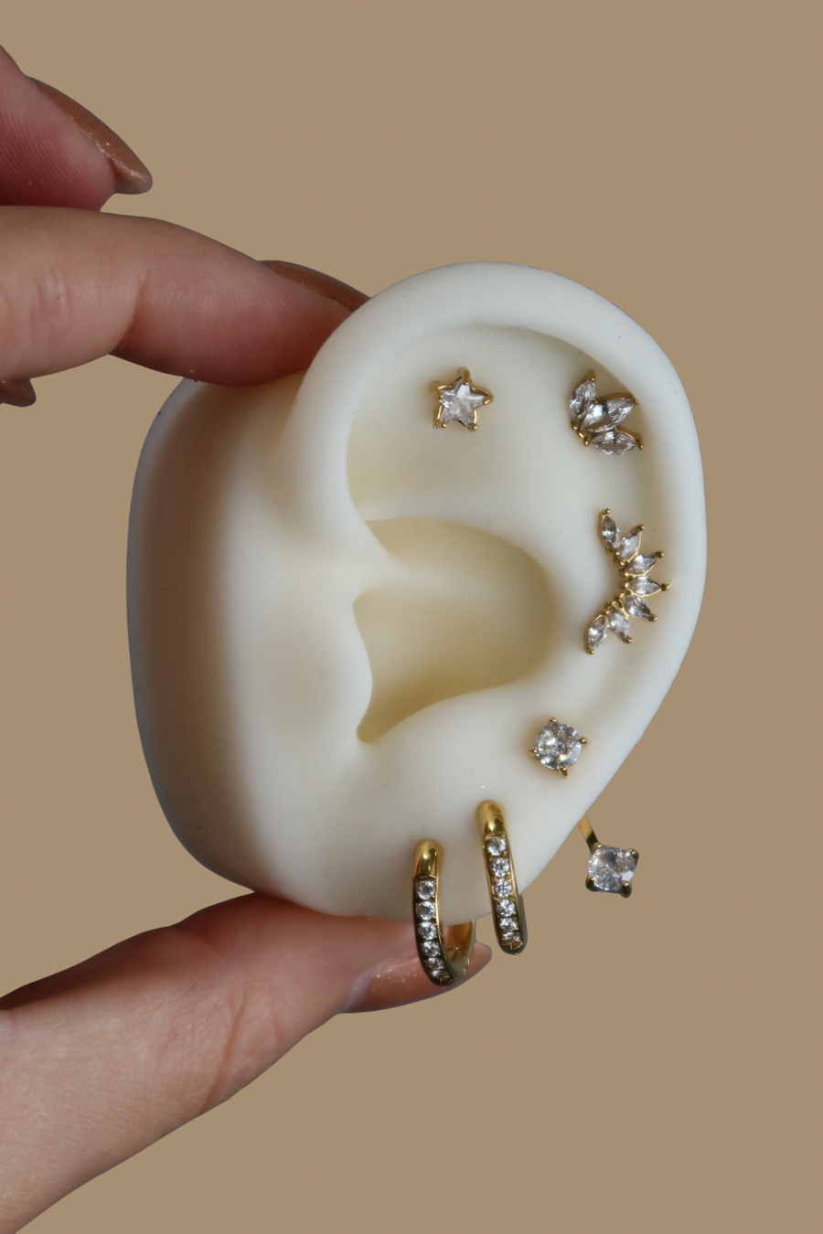 Conjunto de brincos Starlight