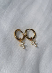 Argolinhas Amara Cross