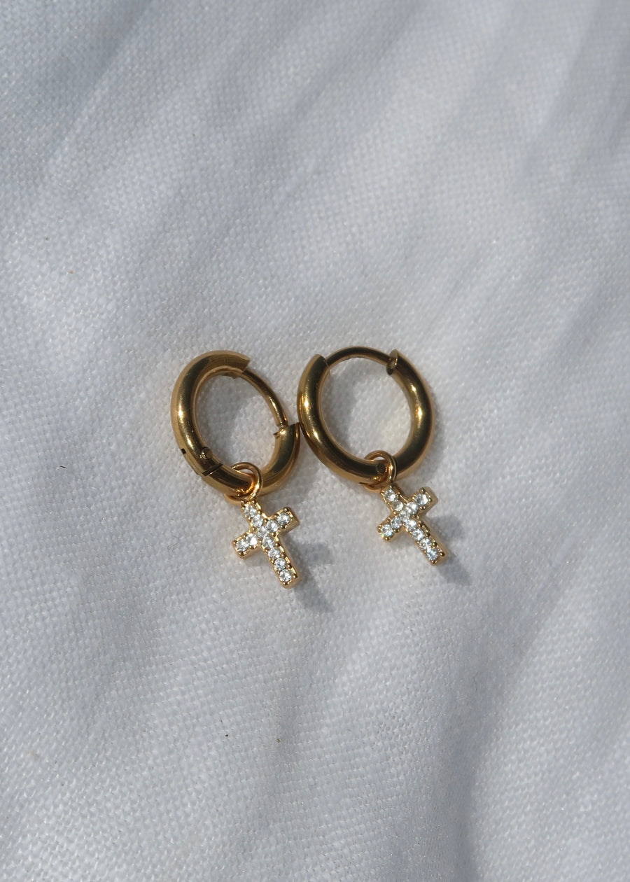 Argolinhas Amara Cross