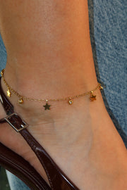 Pulseira Pé Cosmic Charm