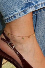 Pulseira Pé Cosmic Charm