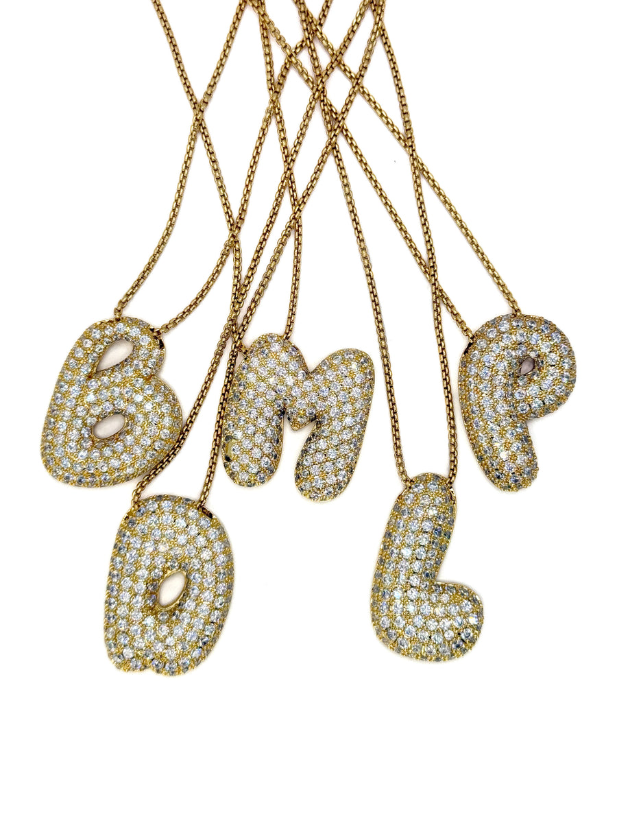 Colar Bubble Letters